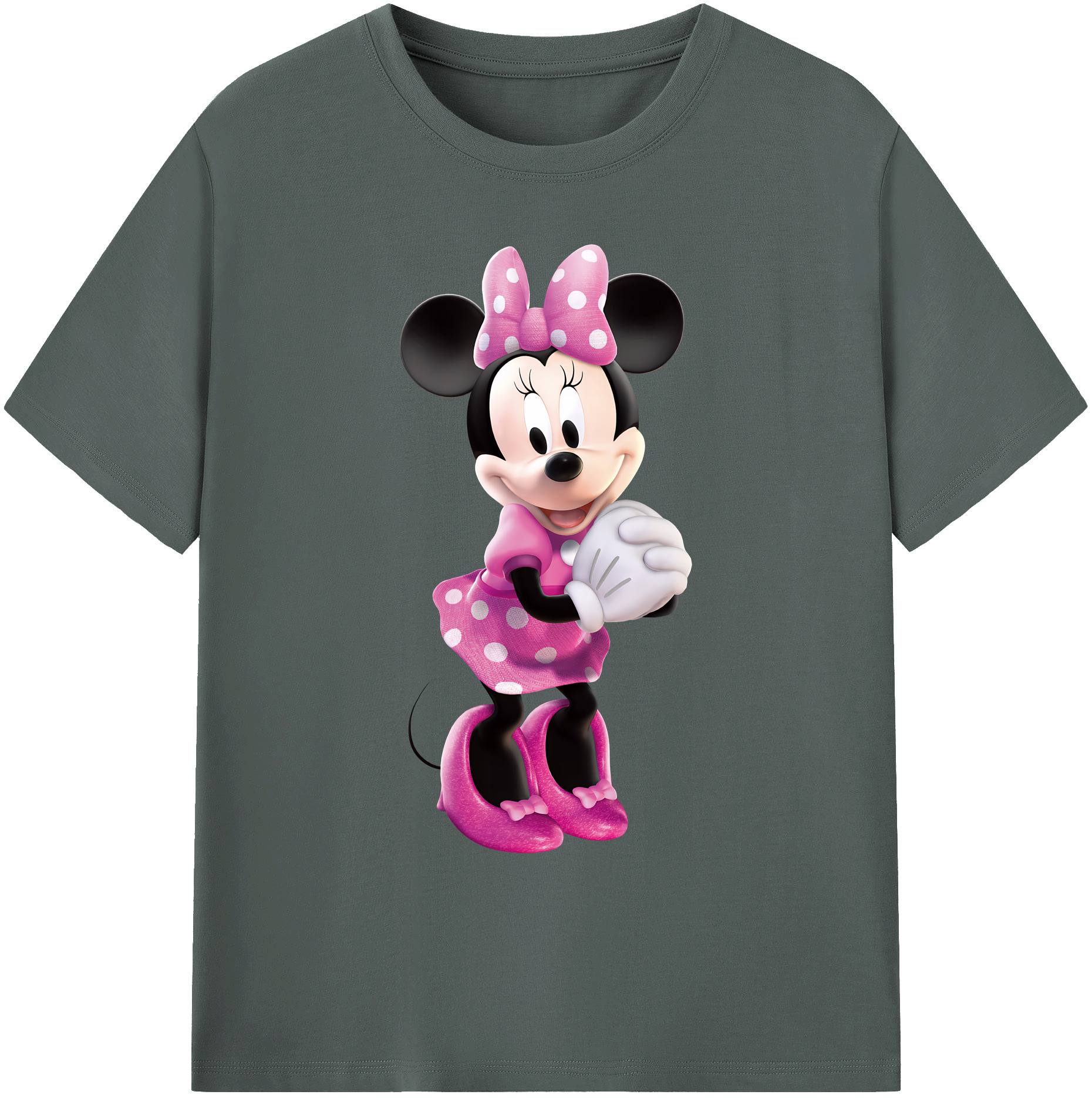 ミッキーマウス Mickey Mouse 綿100％ メンズ半袖Tシャツ｜肌触りやわらか＆通気性